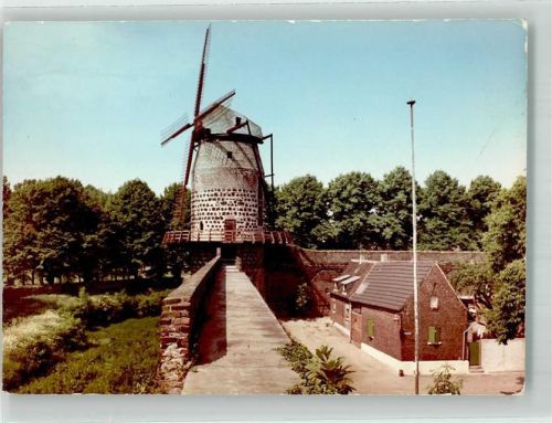 Zons Windmühle Ort handschriftlich Foto Original aus Archiv eines Ansichtskartenverlags