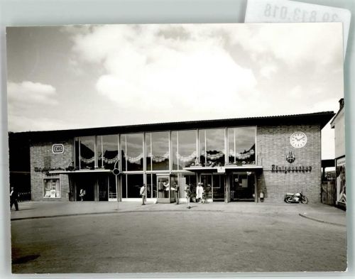 Betzdorf Bahnhof Ort handschriftlich Foto Original aus Archiv eines Ansichtskartenverlags