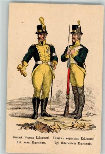 Regimenter Uniform Wasa und Österbottens