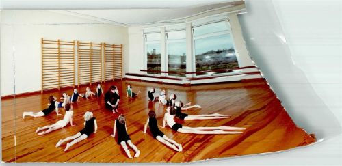 Pelzerhaken Foto Original aus Archiv eines Ansichtskartenverlags Soziales Gymnasium Striche auf der Bildseite Ort handschriftlich