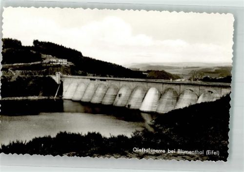 Hellenthal Oleftalsperre Sperrmauer