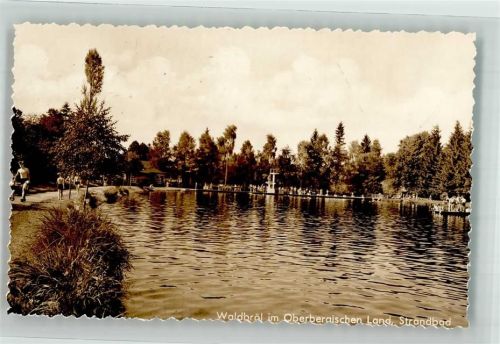 Waldbröl Strandbad Foto Original aus Archiv eines Ansichtskartenverlags