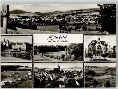 Hünfeld Rathaus Campingplatz VW Käfer Oldtimer