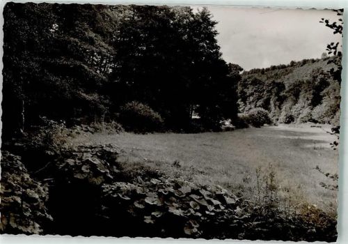 Wissen Mühlenbachtal Ort handschriftlich Foto Original aus Archiv eines Ansichtskartenverlags