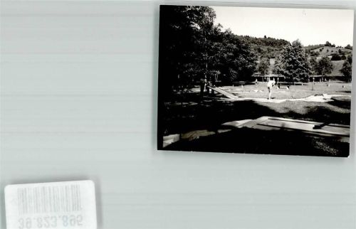 Vellberg Minigolf Ort handschriftlich Foto Original aus Archiv eines Ansichtskartenverlags