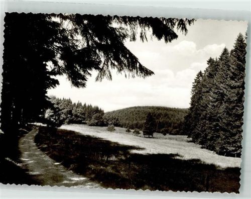Reichshof Blick ins Aubachtal Odenspiel im Oberbergischen