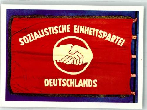 Informationskarte zu 1 Fahne der Sozialistischen Einheitspartei Deutschlands Museum