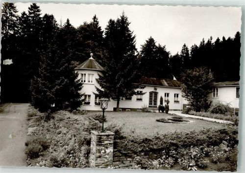 Rech Chrisl. Erholungsheim Ort handschriftlich Foto Original aus Archiv eines Ansichtskartenverlags