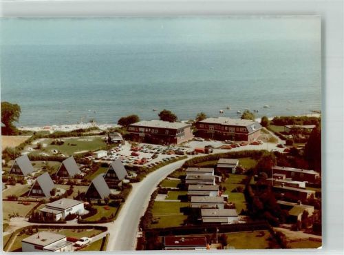 Bliesdorf Foto Original aus Archiv eines Ansichtskartenverlags Fliegeraufnahme Ferienhäuser Ort handschriftlich