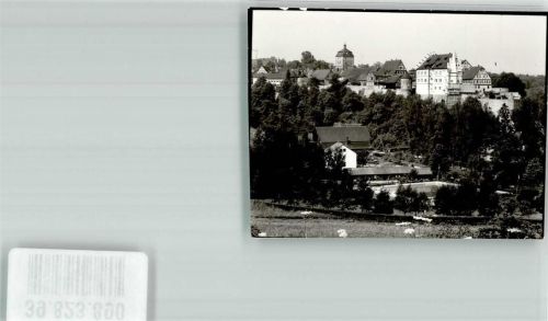 Vellberg Schwimmbad Burg Ort handschriftlich Foto Original aus Archiv eines Ansichtskartenverlags