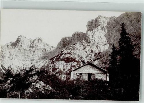 Mittenwalder Hütte 1916 Fotograf Irl