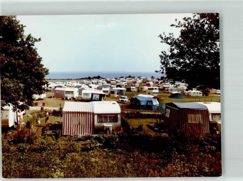 Brodau Foto Original aus Archiv eines Ansichtskartenverlags Campingplatz Ort handschriftlich