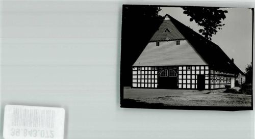 Spenge Bauernhaus Foto Original aus Archiv eines Ansichtskartenverlags
