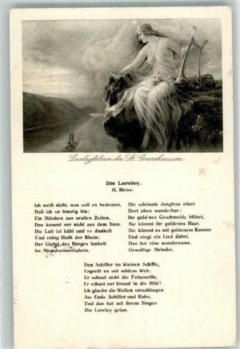 St. Goarshausen Rheinlied Leier Nr.8