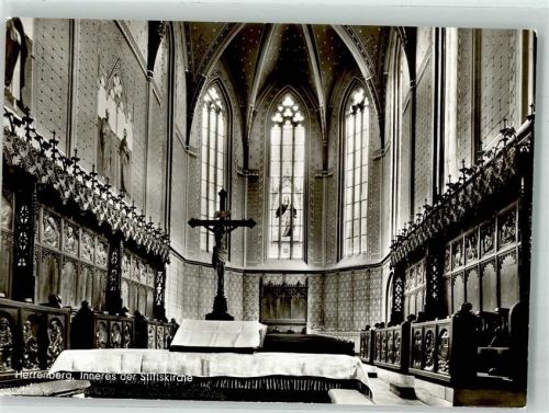 Herrenberg Inneres der Stiftskirche