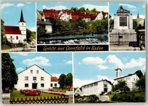 Sennfeld Kirche Denkmal FOTO KEINE AK