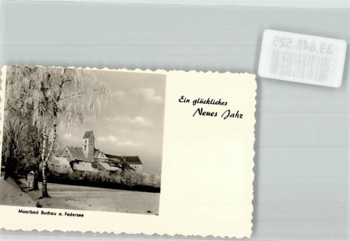 Bad Buchau Winter Federsee Foto Original aus Archiv eines Ansichtskartenverlags