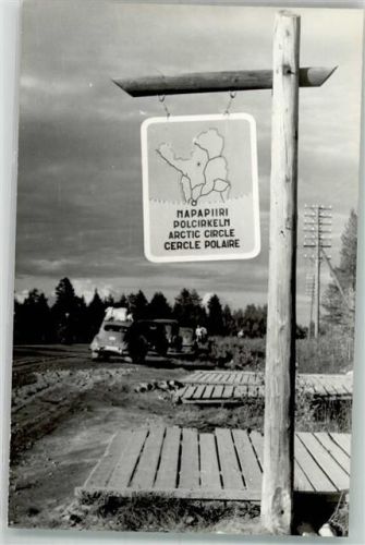 Wegweiser Napadiiri Cercle Polaire