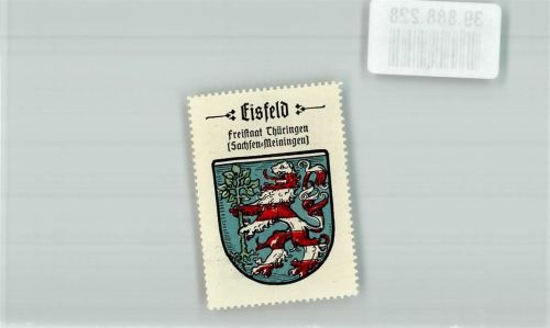 Eisfeld Freistaat Thüringen Sachsen Meiningen