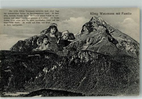 Berchtesgaden Familie Watzmann Spruch