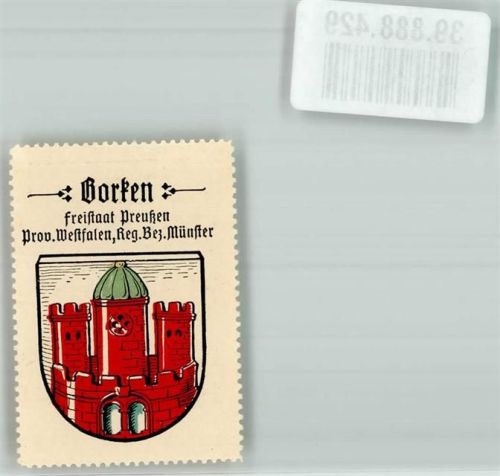 Borken Freistaat Preußen Prov. Westfalen Reg. Bez. Münster