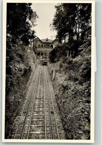W5427 Bad Ems Malbergbahn Zahnradbahn Foto AK