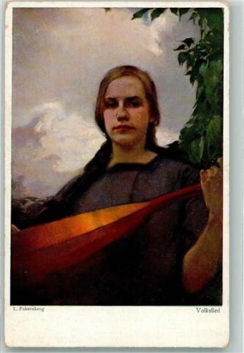 Frau Volkslied Verlag Hermann A. Wiechmann No. 536
