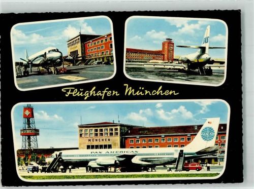 Riem Flugzeuge PAN AM SAS VW Bus Tower