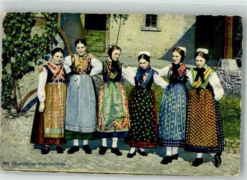 1912 Odenwälder Volkstrachten