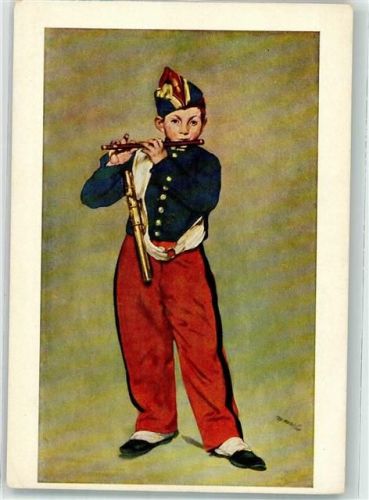 Der Pfeifer sign. Manet Edouard M Nr.9113