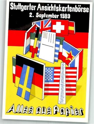 Stuttgart Ansichtskartenbörse 1989 Nr. 578