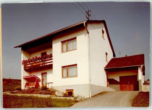 Rinchnach Pension Ertl Ort handschriftlich Foto Original aus Archiv eines Ansichtskartenverlags