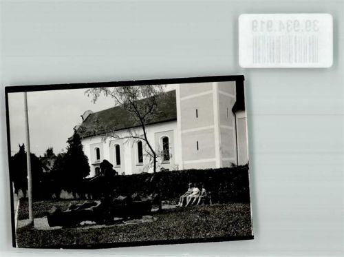 Thurmansbang Brunnen vor der Kirche St. Markus Foto Original aus Archiv eines Ansichtskartenverlags Ort handschriftlich