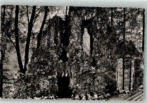 Bad Ditzenbach 1962 Lourdes Grotte