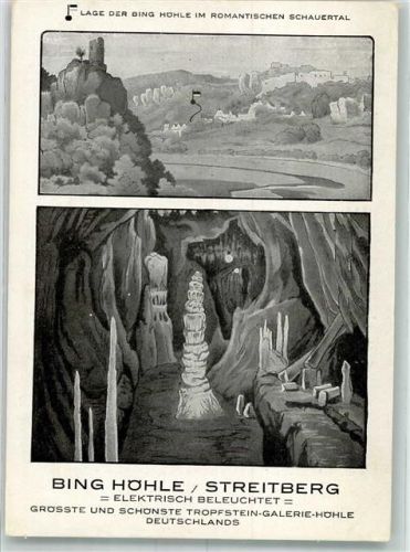 Wiesenttal Höhle Streitberg