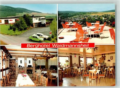 Battenberg Berghotel Weidmannsheil Oldtimer