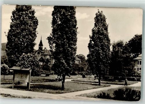 Thal Kurpark Fotograf Kühn VEB Volkskunstverlag