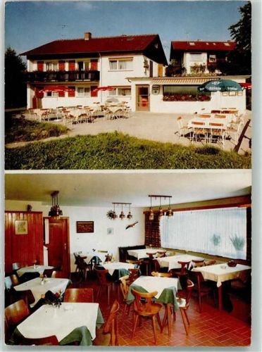 Dittishausen Gasthaus Pension Roseneck Hüttenstempel