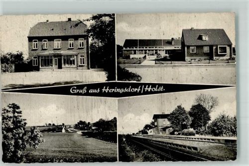 Heringsdorf Gasthaus Tiedemann Bahnhof FOTO AK