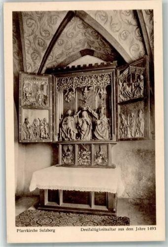 Sulzberg Kirche Dreifaltigkeitsaltar