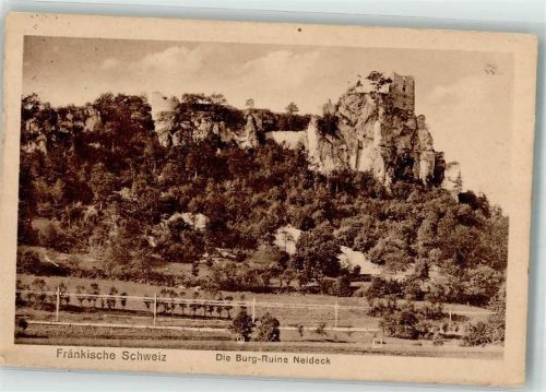 Wiesenttal Burg Ruine Neideck