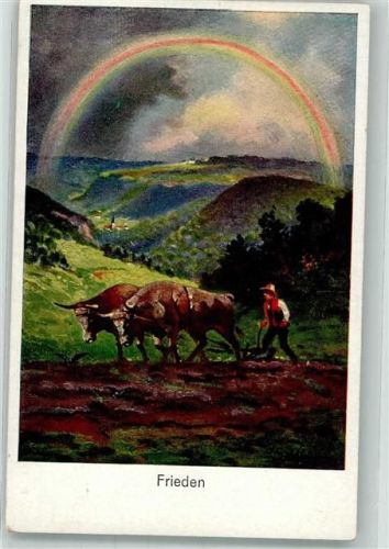 Frieden A.S.M. No. 1517 Regenbogen Künstlerkarte