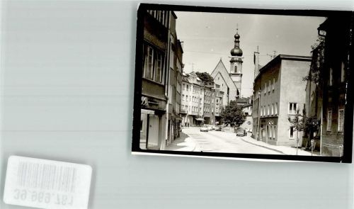 Trostberg mit St. Andreas Kirche Foto Original aus Archiv eines Ansichtskartenverlags Ort handschriftlich