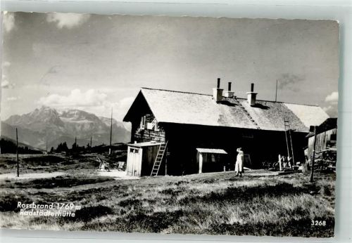Radstädter Hütte 1963 Hüttenstempel