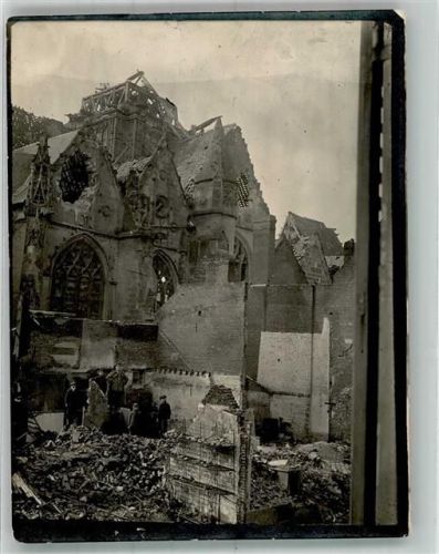 80700 Roye 1915 FOTO KEINE AK Ort handschriftlich WK I