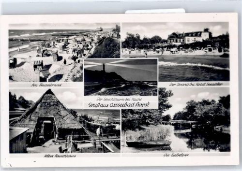Seebad Horst Am Badestrand, Hotel Seeadler, Leuchtturm, Altes Rauchhaus, Die Liebelose