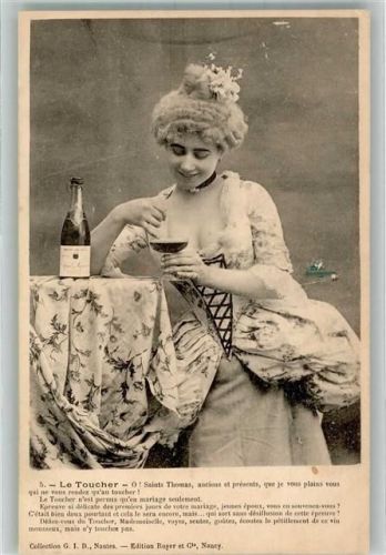 Frau berühren Rokoko