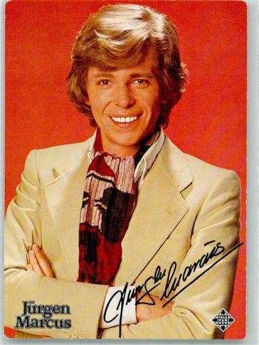 Jürgen Marcus Autogramm