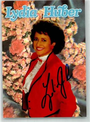 Lydia Huber Autogramm