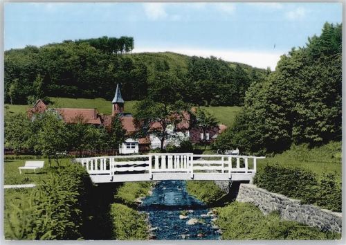 37412 W3429 Lonau - Teilansicht, Holzbrücke